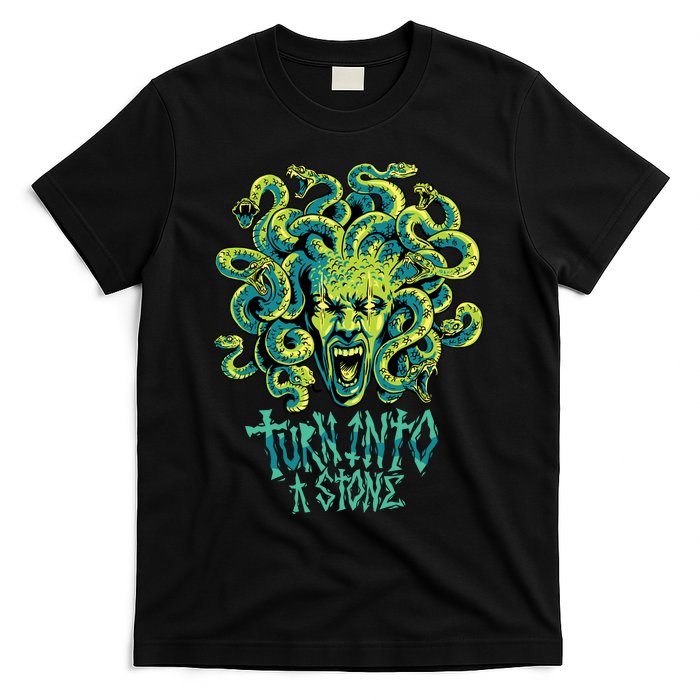 Medusa Monster Turn Into Stone T-Shirt