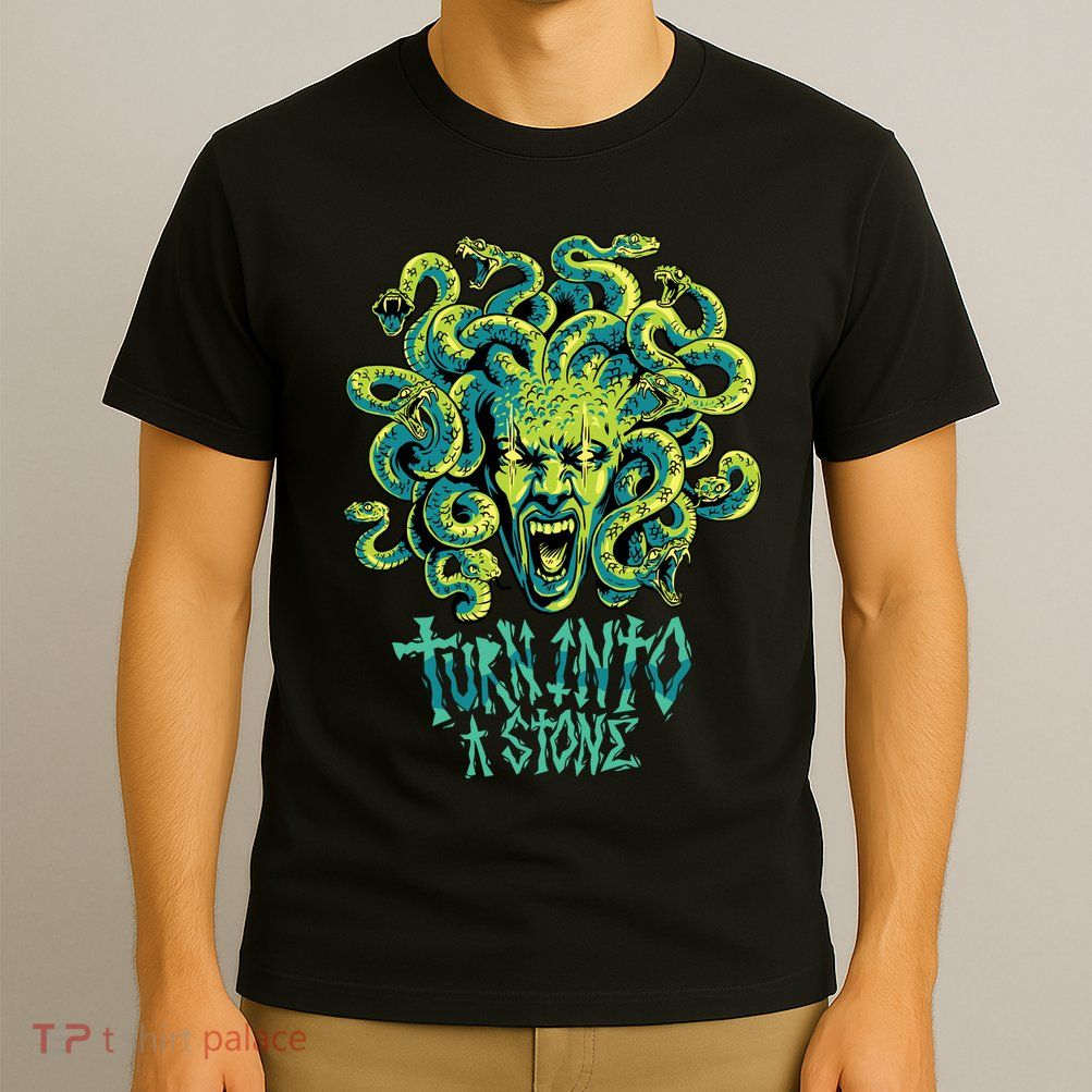 Medusa Monster Turn Into Stone T-Shirt