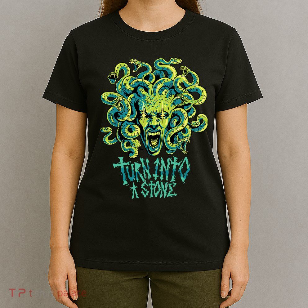 Medusa Monster Turn Into Stone T-Shirt