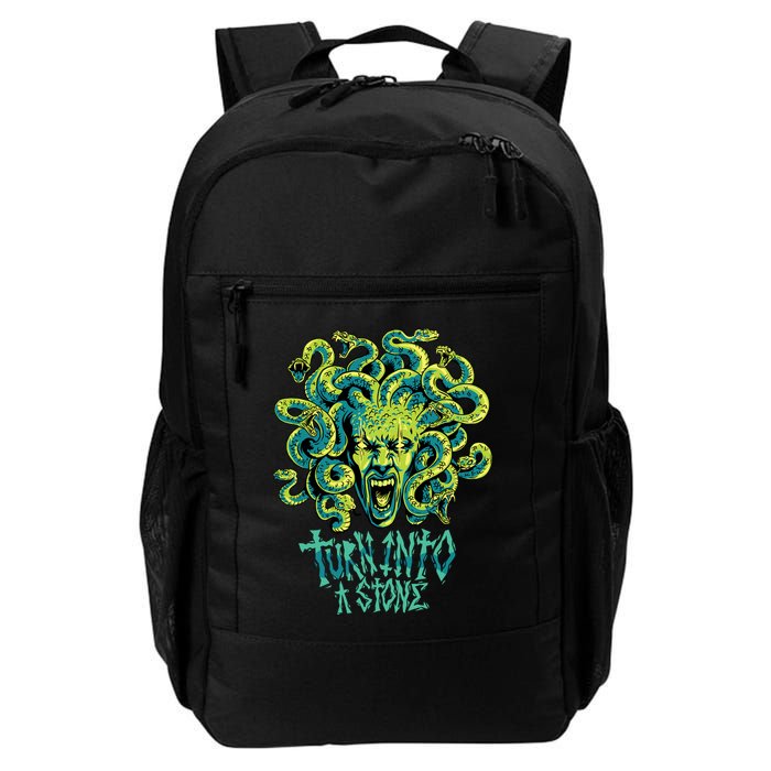 Medusa Monster Turn Into Stone Backpack