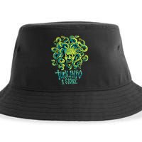 Medusa Monster Turn Into Stone Sustainable Bucket Hat