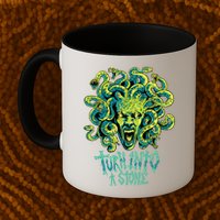 Medusa Monster Turn Into Stone Mug