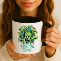Medusa Monster Turn Into Stone Mug
