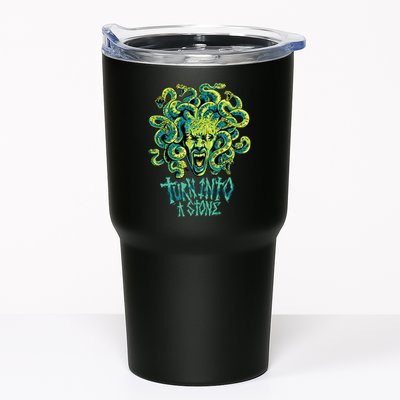 Medusa Monster Turn Into Stone Tumbler