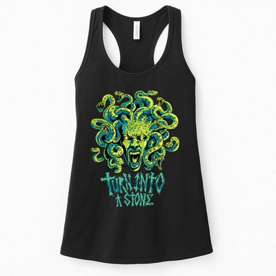 Medusa Monster Turn Into Stone Womens Tank Top