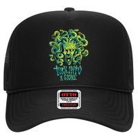 Medusa Monster Turn Into Stone Trucker Hat