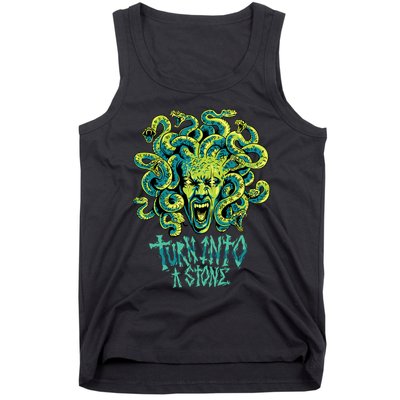Medusa Monster Turn Into Stone Tank Top