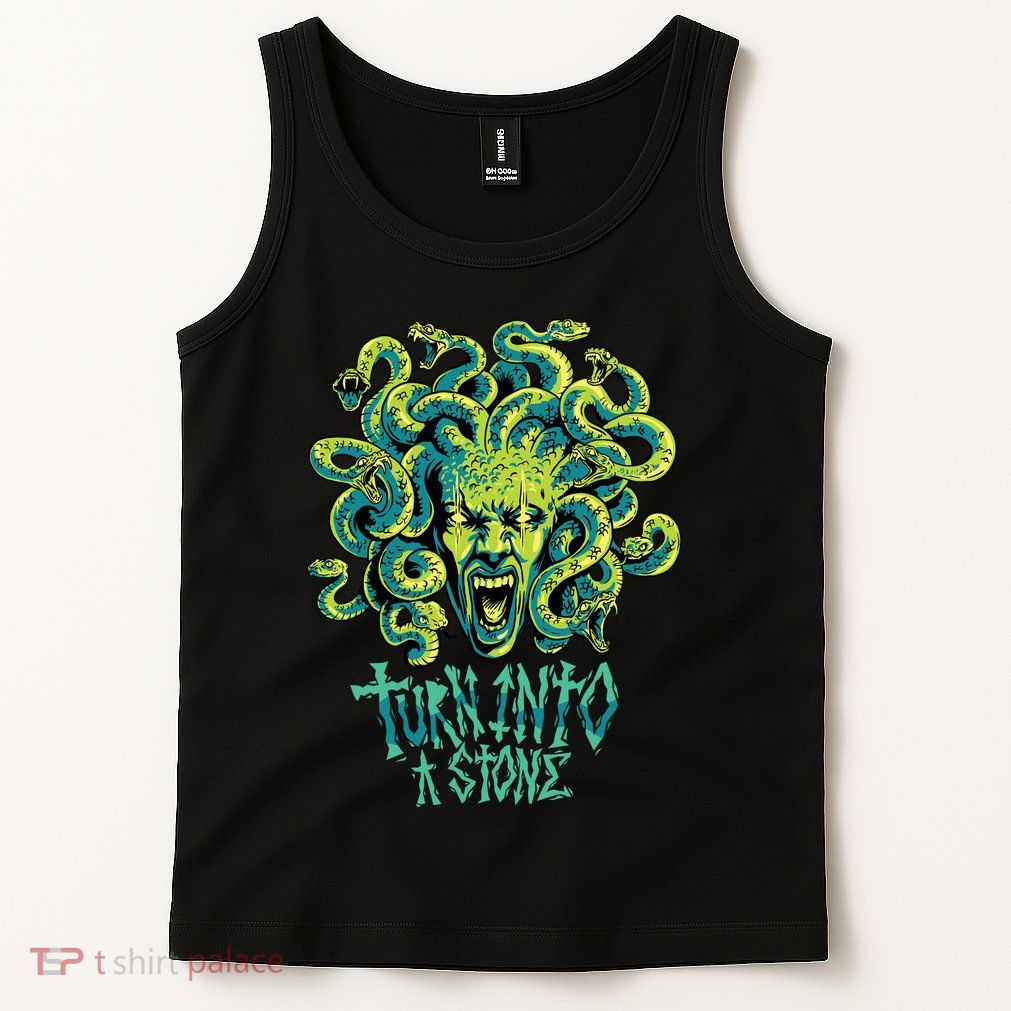 Medusa Monster Turn Into Stone Tank Top