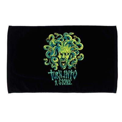 Medusa Monster Turn Into Stone Microfiber Hand Towel