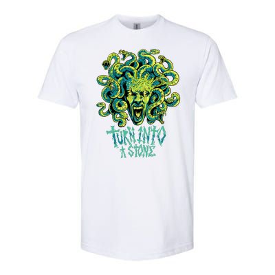 Medusa Monster Turn Into Stone Softstyle CVC T-Shirt