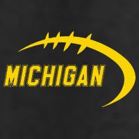 Michigan MI Throwback College Font Classic Cool Comfort Performance Bucket Hat