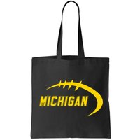 Michigan MI Throwback College Font Classic Bag