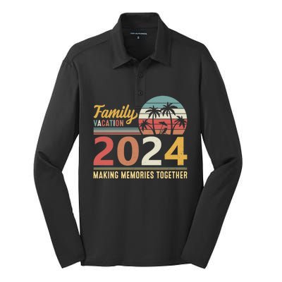 Making Memories Together Funny Gift Silk Touch Performance Long Sleeve Polo