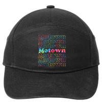 Motown Music Tie Dye 7-Panel Snapback Hat