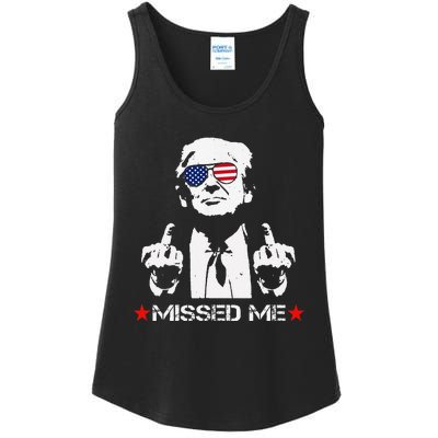 Missed Me Trump 2024 Ladies Essential Tank