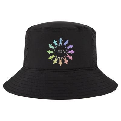 Matilda Musical Theatre Gradient Colour Circle Cool Comfort Performance Bucket Hat