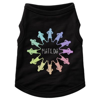 Matilda Musical Theatre Gradient Colour Circle Doggie Tank