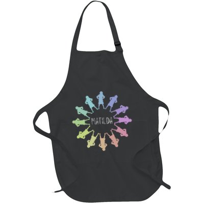 Matilda Musical Theatre Gradient Colour Circle Apron