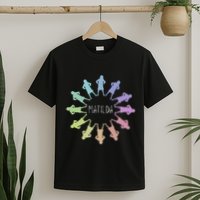 Matilda Musical Theatre Gradient Colour Circle T-Shirt
