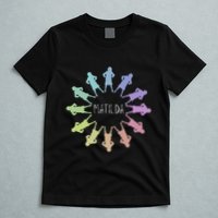 Matilda Musical Theatre Gradient Colour Circle T-Shirt
