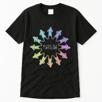 Matilda Musical Theatre Gradient Colour Circle Tall T-Shirt