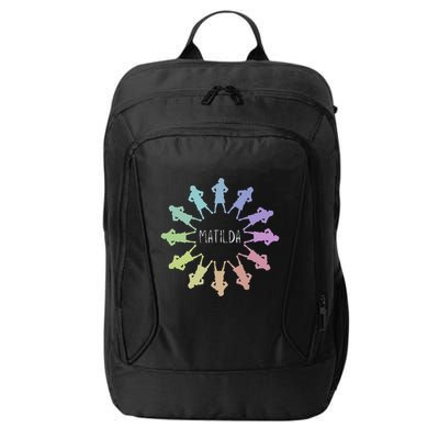 Matilda Musical Theatre Gradient Colour Circle City Backpack