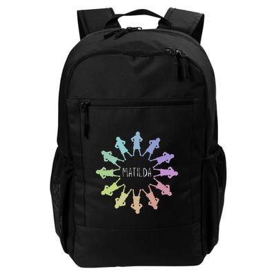 Matilda Musical Theatre Gradient Colour Circle Backpack
