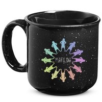 Matilda Musical Theatre Gradient Colour Circle 15oz Campfire Ceramic Mug