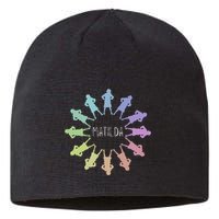 Matilda Musical Theatre Gradient Colour Circle Sustainable Beanie