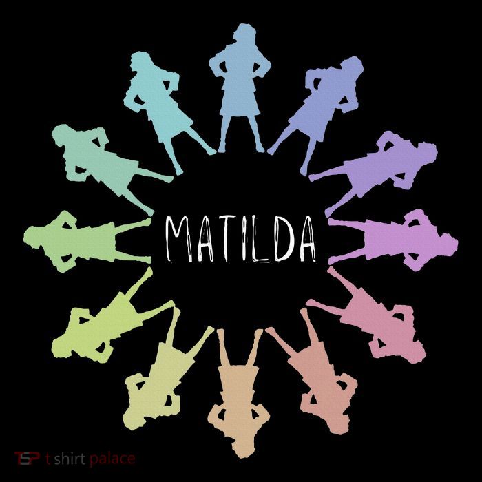 Matilda Musical Theatre Gradient Colour Circle 16 in Basic Backpack