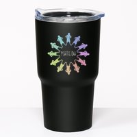 Matilda Musical Theatre Gradient Colour Circle Tumbler