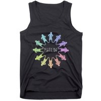 Matilda Musical Theatre Gradient Colour Circle Tank Top