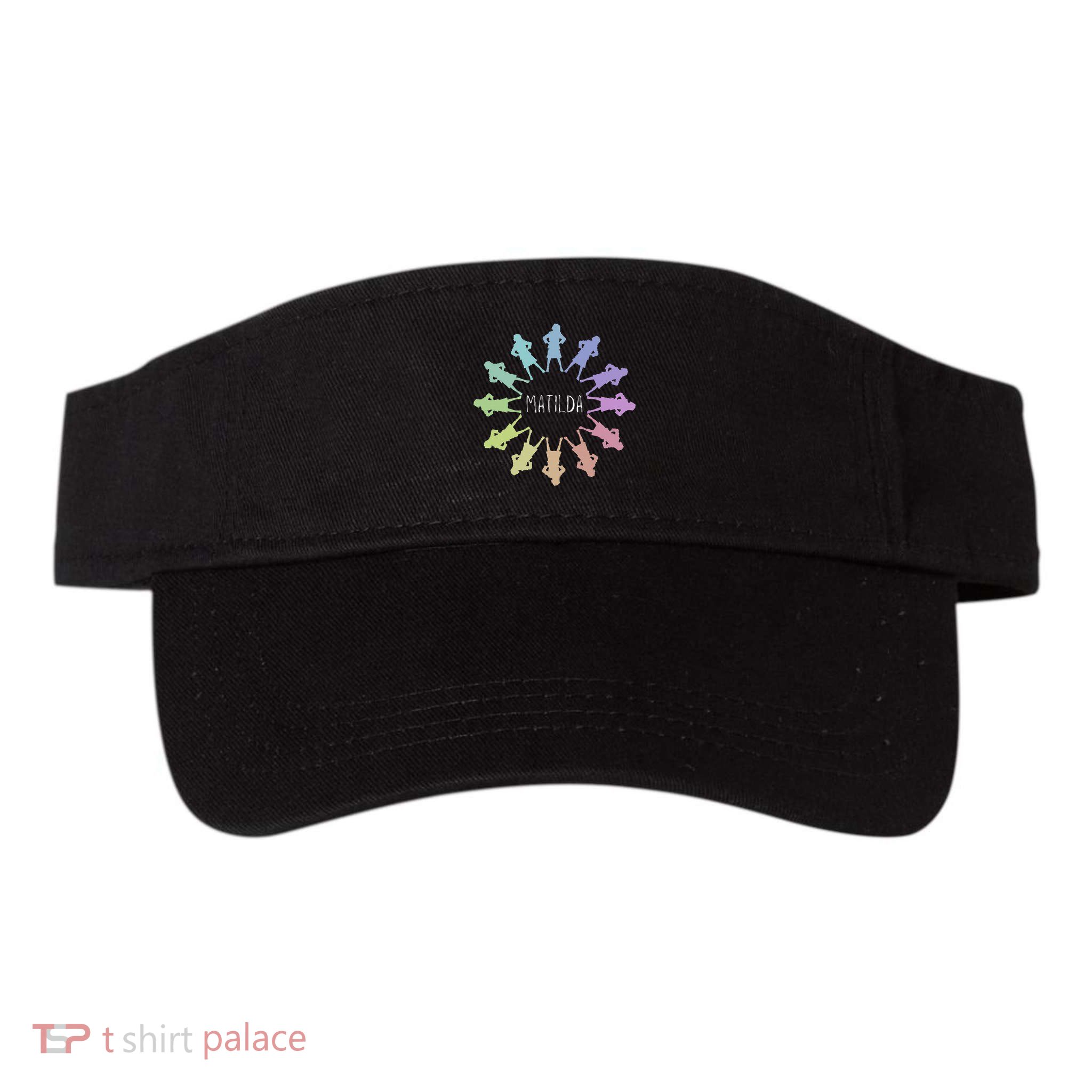 Matilda Musical Theatre Gradient Colour Circle Visor