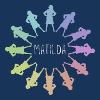 Matilda Musical Theatre Gradient Colour Circle Infant Baby Jersey Bodysuit
