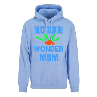 Mom Multi Tasking Wonder Mom Gift Unisex Surf Hoodie