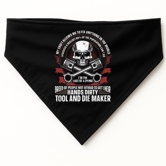 Machining Machinist Tool And Die Maker USA-Made Doggie Bandana