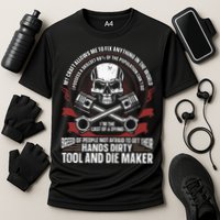 Machining Machinist Tool And Die Maker Performance Shirt