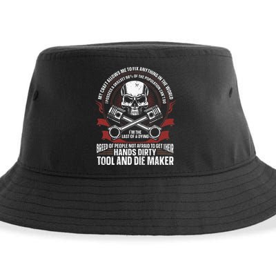 Machining Machinist Tool And Die Maker Sustainable Bucket Hat