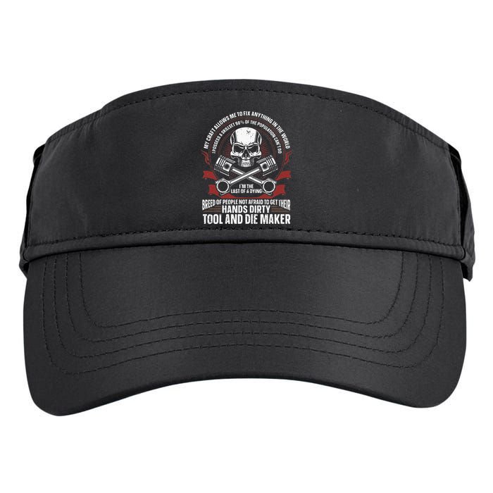 Machining Machinist Tool And Die Maker Adult Drive Performance Visor