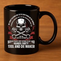 Machining Machinist Tool And Die Maker 11oz C Handle Ceramic Mug