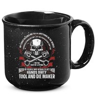 Machining Machinist Tool And Die Maker 15oz Campfire Ceramic Mug