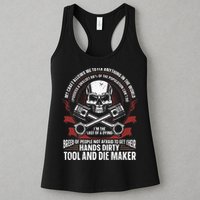 Machining Machinist Tool And Die Maker Womens Tank Top