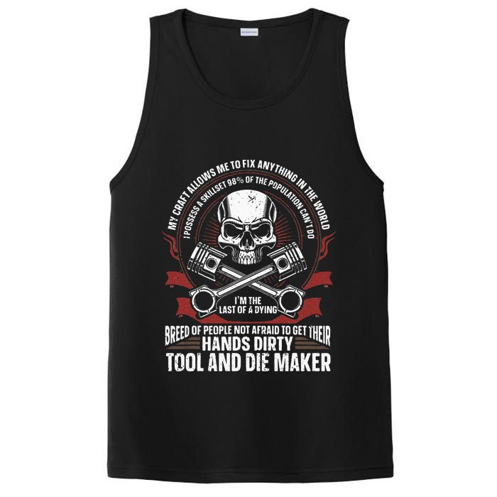 Machining Machinist Tool And Die Maker PosiCharge Competitor Tank