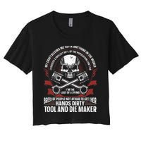 Machining Machinist Tool And Die Maker Crop Top
