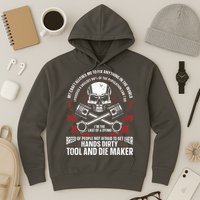 Machining Machinist Tool And Die Maker Hoodie
