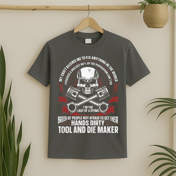 Machining Machinist Tool And Die Maker T-Shirt