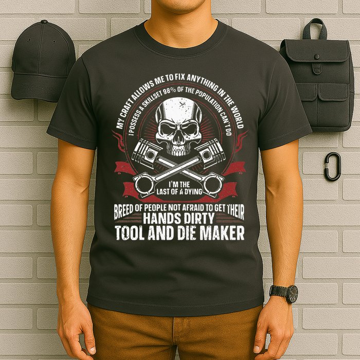 Machining Machinist Tool And Die Maker T-Shirt