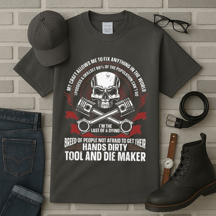 Machining Machinist Tool And Die Maker Tall T-Shirt
