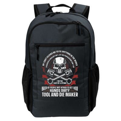 Machining Machinist Tool And Die Maker Backpack