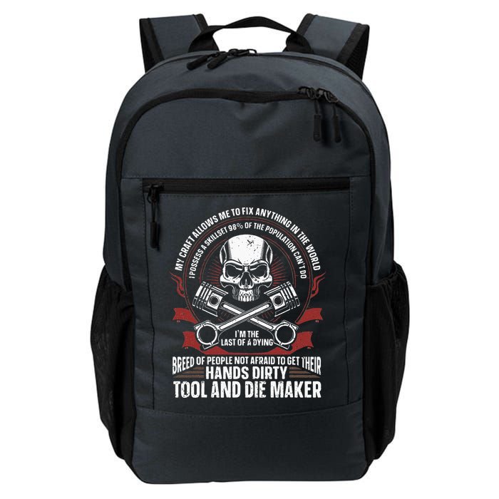 Machining Machinist Tool And Die Maker Backpack